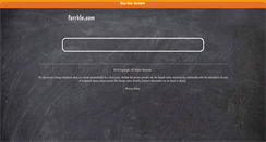 Desktop Screenshot of farrkle.com